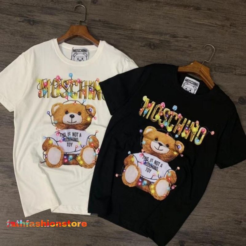 [COD] KAOS PRIA WANITA MOSCHINO / T'SHIRT PRIA WANITA MOSCHINO  / ATASAN PRIA WANITA MOSCHINO