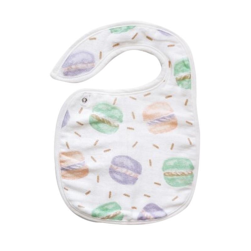 Little Palmerhaus Snappy Bib Macaroons