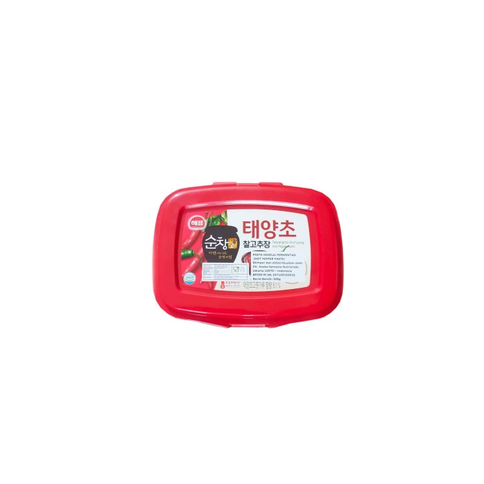 

sambal-aneka- sajo gochujang / sambal pasta korea/ hot pepper paste- 500gr best sell -aneka-sambal.