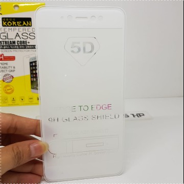 KOREAN Tempered Glass FULL LEM Xiaomi Redmi Note 5A NON FINGERPRINT 5.5 inchi FULL SCREEN Guard