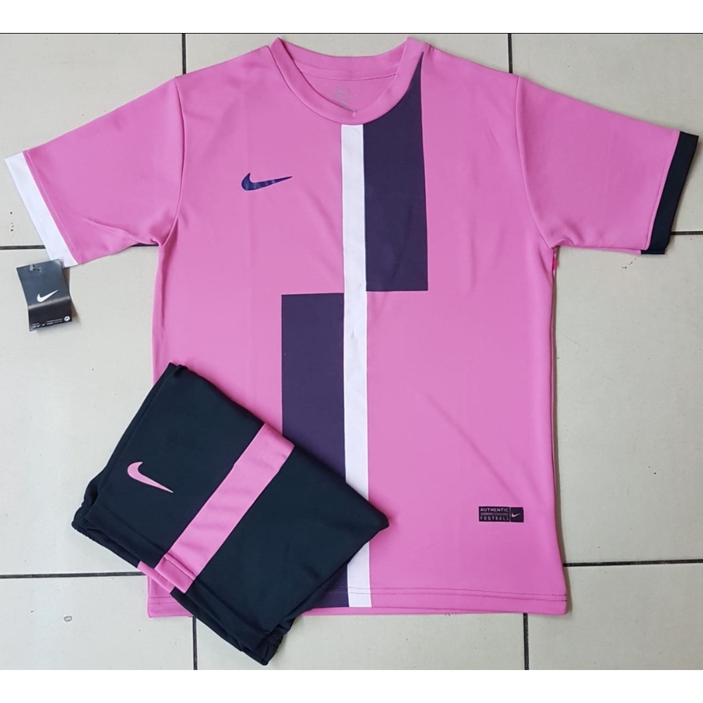 BISA COD SETELAN FUTSAL DEWASA NIKE DRI-FIT JERSEY TIM SEPAK BOLA PINK M-XL [CNK-1802]
