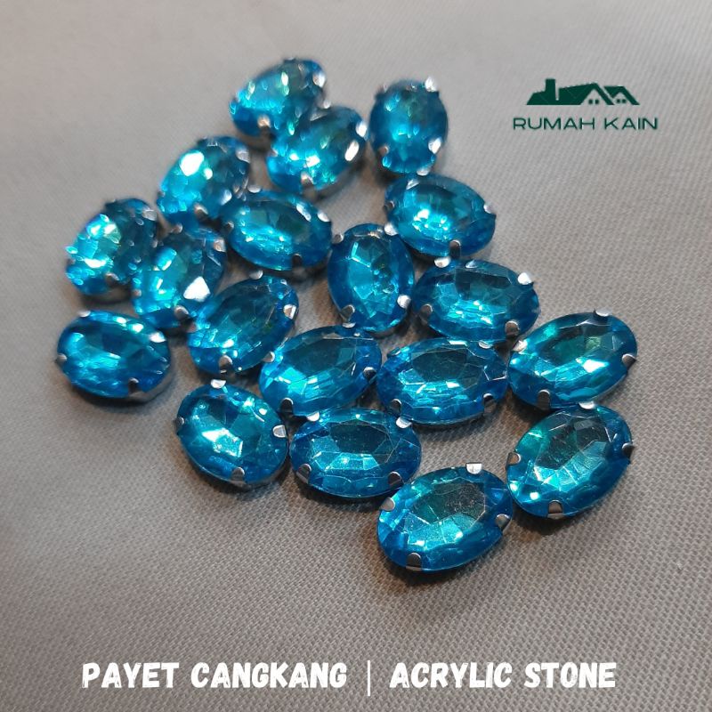 Acyrilic stone/ Payet Cangkang/ Accecoris/ Asesoris/ Monte/ Manik Kristal