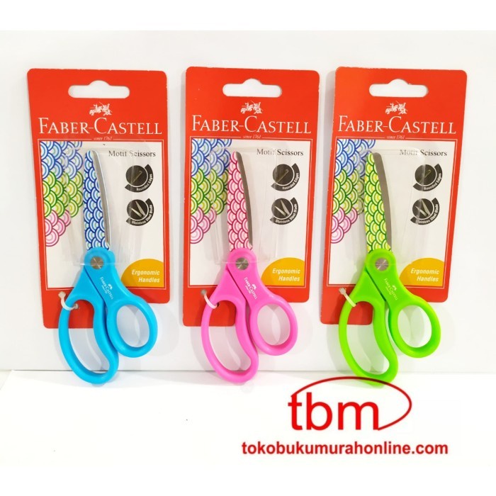 

GUNTING MOTIF SCISSORS CASTELL 187764 / GUNTING ANAK