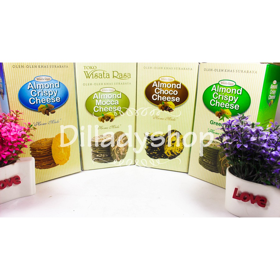 

Khasanah - Paket 4 Rasa Almond Crispy Cheese