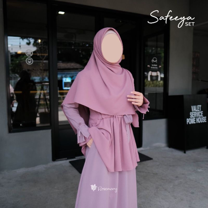NEW ARRIVAL!! SAFEEYA SET By Rosemarybdg (Gamis+ Khimar) up-2