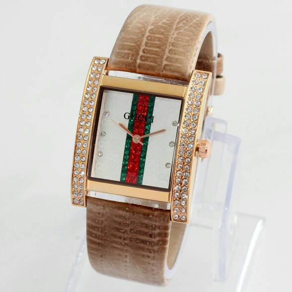 Jam Tangan Wanita Gucci Tali Kulit