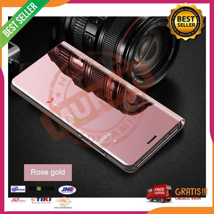Acc Hp Samsung S10 Lite 2020 Flip Case Clear View Standing Cover