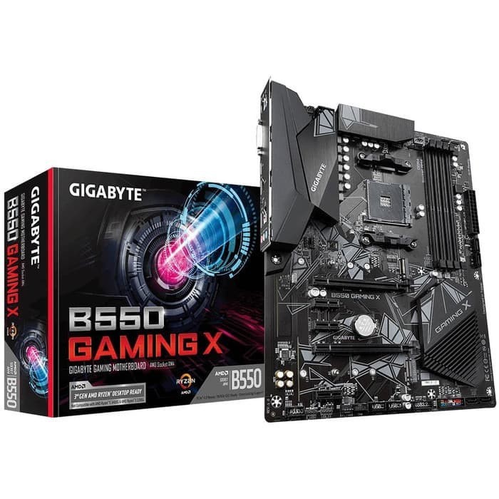 Gigabyte B550 Gaming X (AM4, AMD Promontory B550, DDR4, USB3.2) NEW