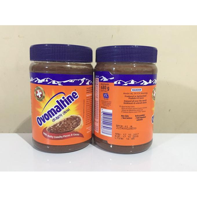 

ENAK Ovomaltine Crunchy Cream 680 gr 680gr BANYAK RASA