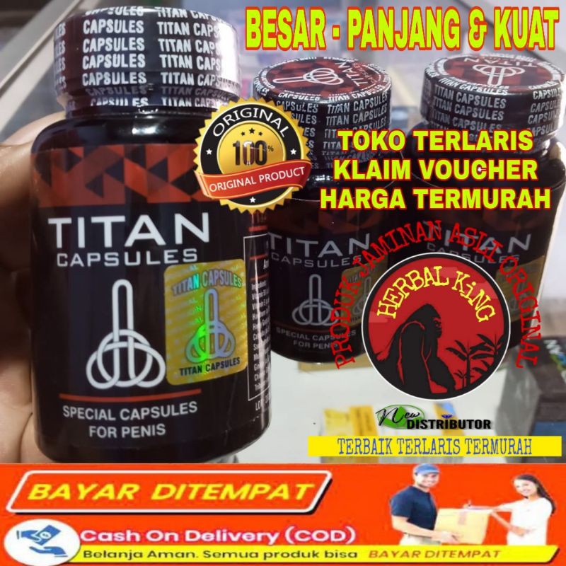 COD TITAN KAPSUL ASLI ORIGINAL 100% MURAH MERIAH