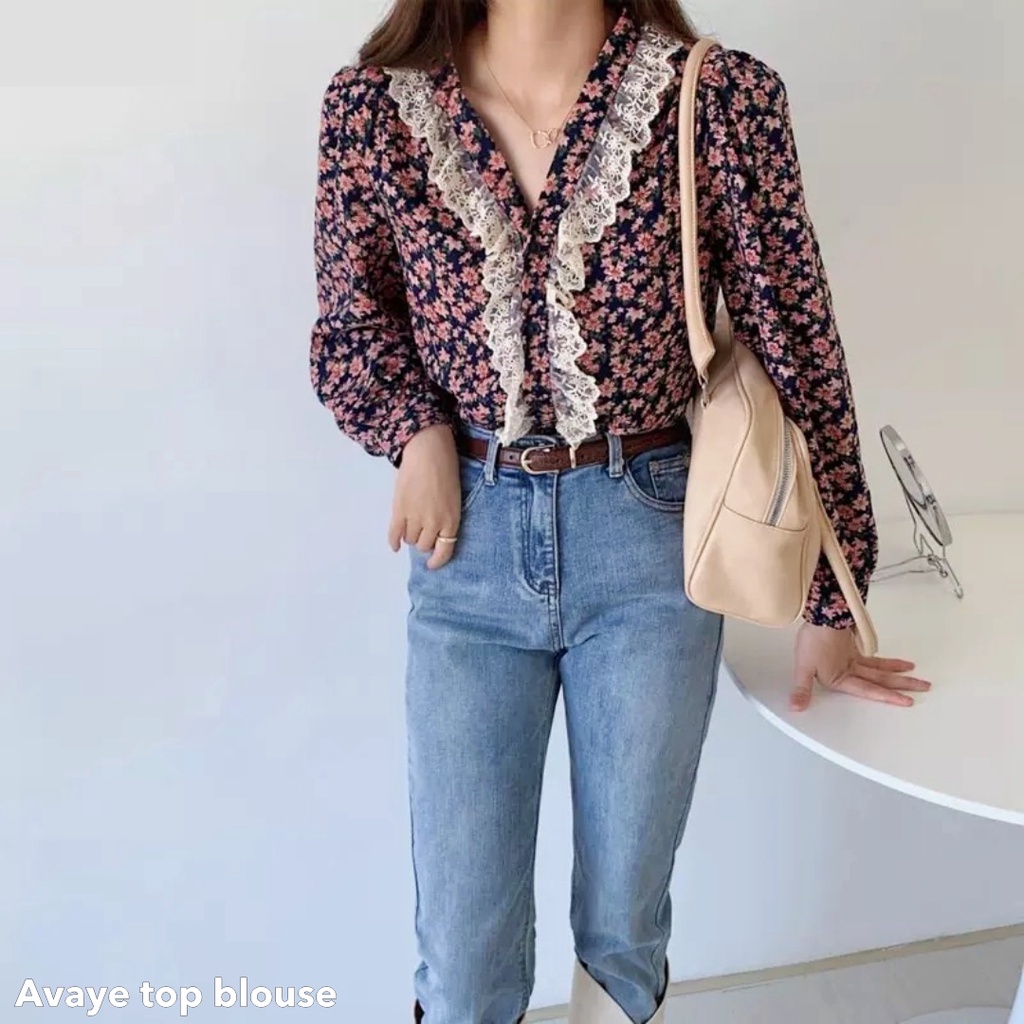 Avaye top blouse - Thejanclothes