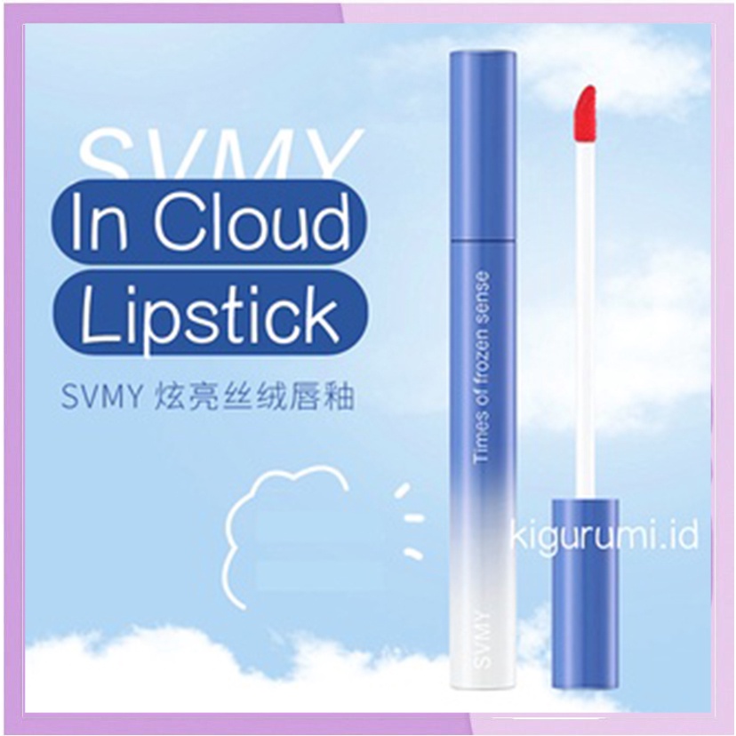 SVMY Lip Glaze Blue Matte Lipstick Lip Gloss Lipstik LA182