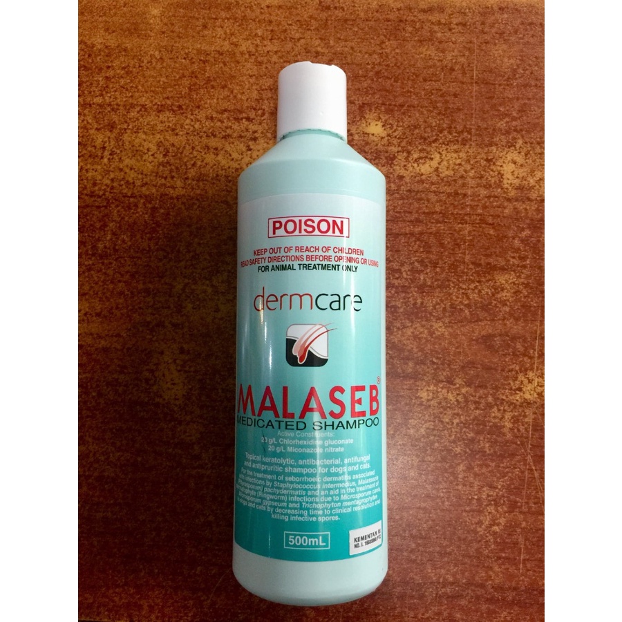 SHAMPOO MALASEB 500ML Dermcare Medicated anti-jamur dan anti-bakteri