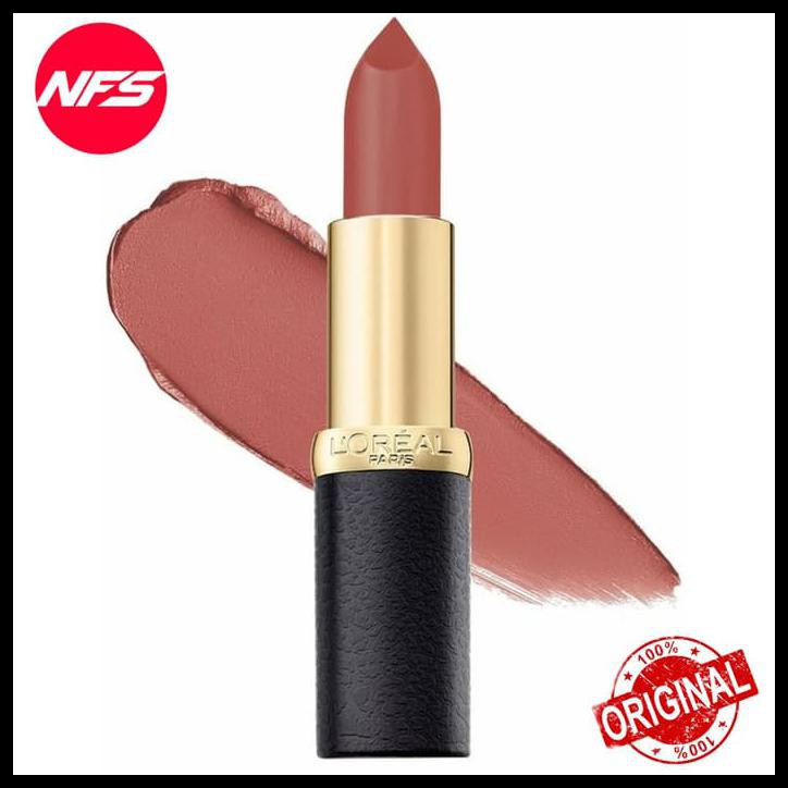 Loreal Lipstick Color Riche Matte - 242 Rose Nuance Original