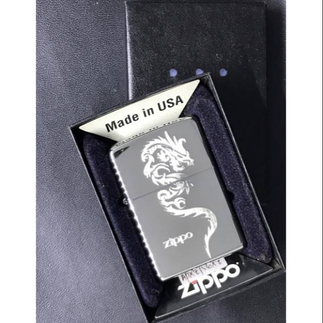 KOREK/MANCIS ZIPPO ORIGINAL USA SHADOW DRAGON