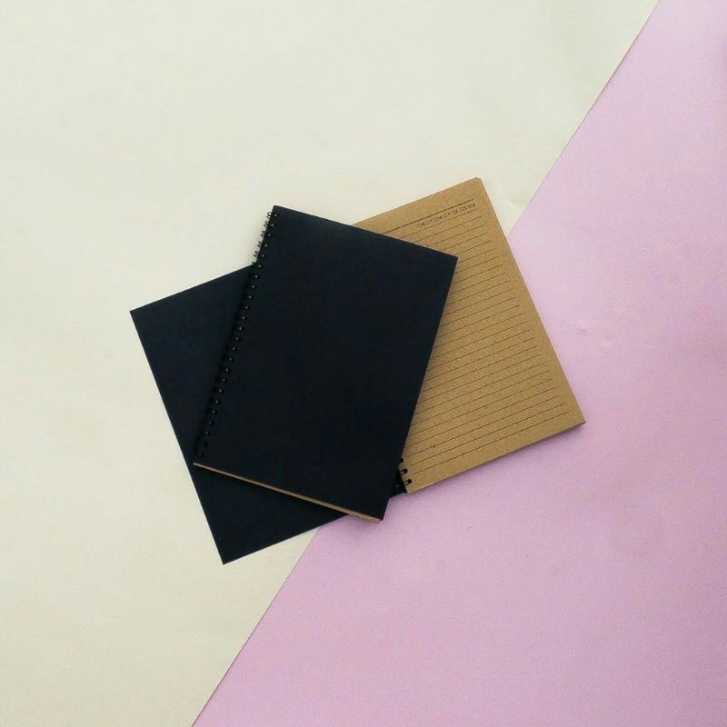 

NOTEBOOK / JURNAL BOOK/ BROWN CRAFT /BUKU TULIS/LINE/GARIS / SKETCH BOOK / BUKU JURNAL