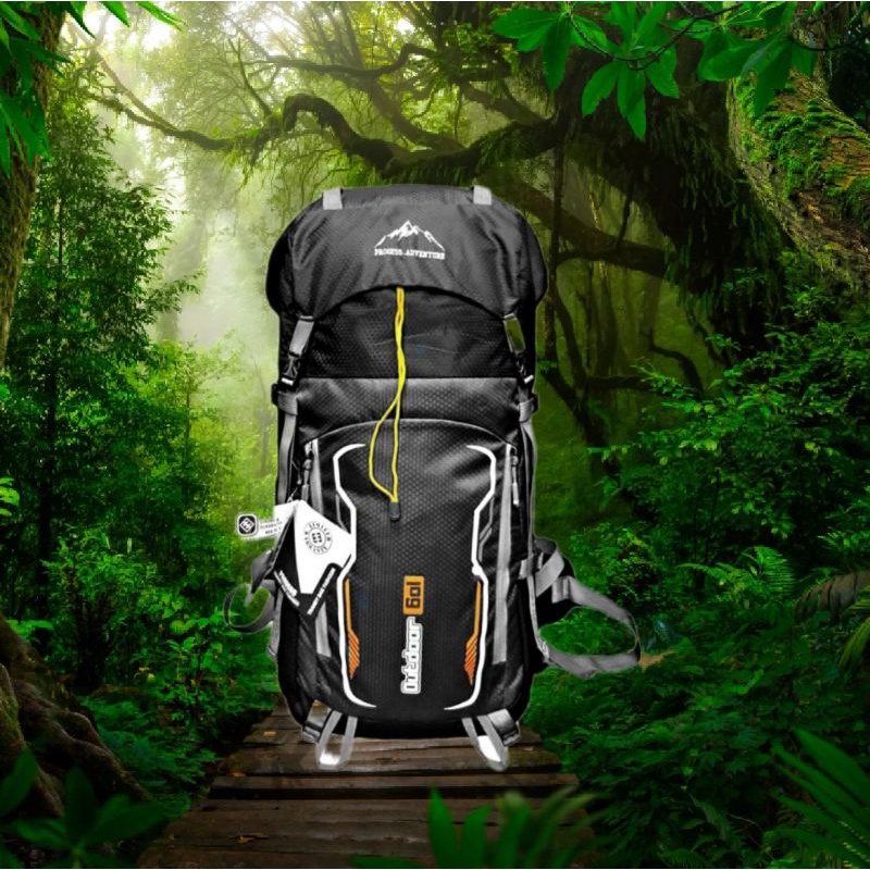 TAS CARRIER//GUNUNG//KERIL 60LTR MURAH MERIAH BONUS RAINCOVER