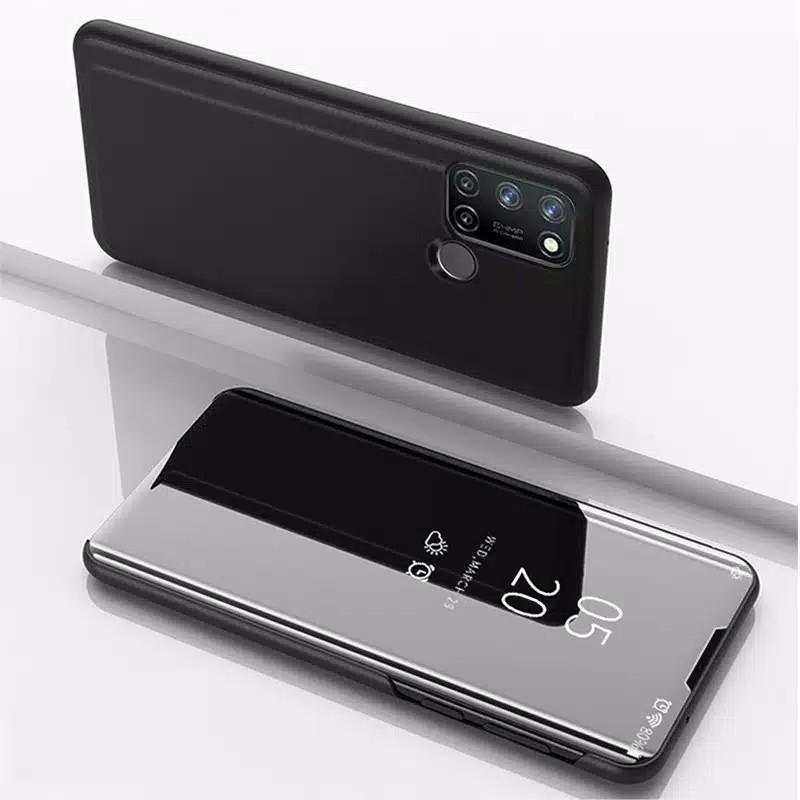 Flip case Realmi 7/7i/7 pro Clear View Standing Mirror Cover