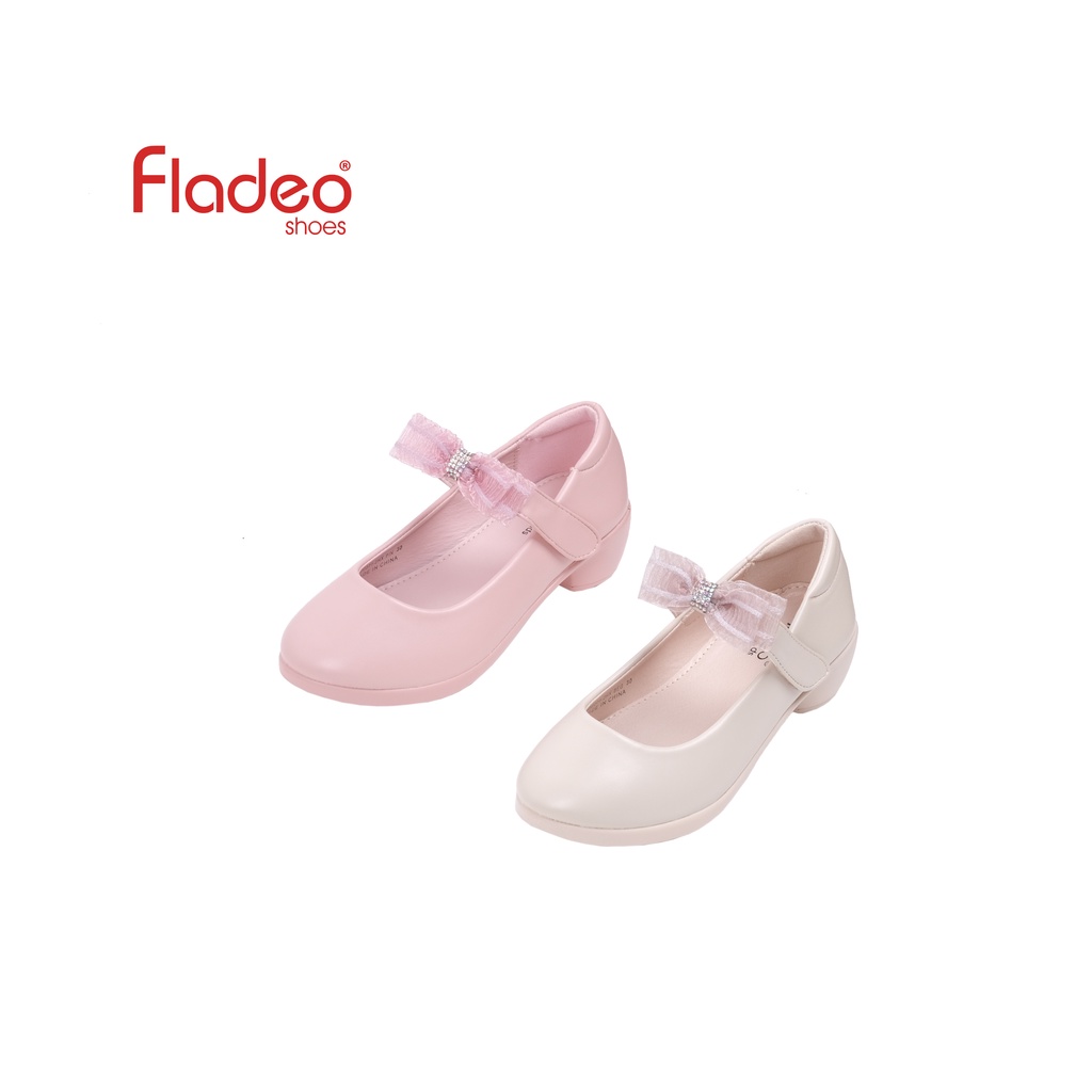 Fladeo G22/KSGC271-2HX/Sepatu Hak Slip On Tali anak perempuan [ Slip On Strap Heels Kids Shoes]