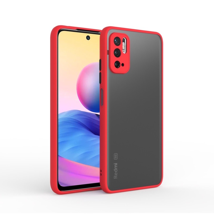 CASE MATTE XIAOMI POCOPHONE M3 PRO 5G TRANSPARAN FUZE MACARON MY CHOICE - FA