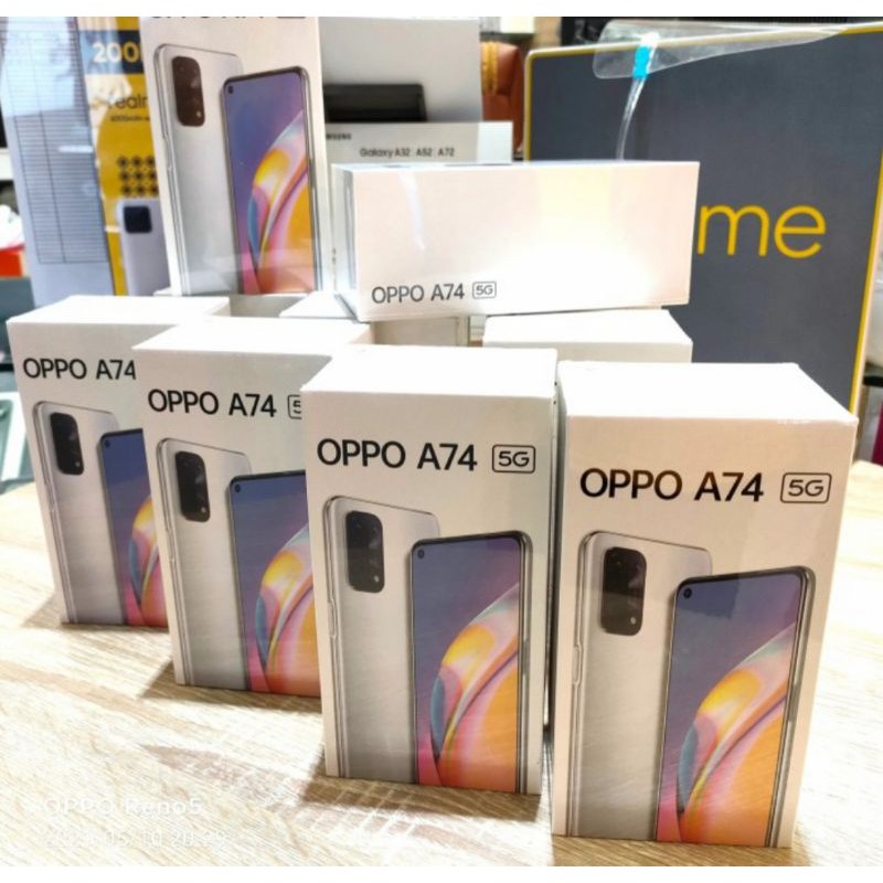 OPPO A74 6/128GB 5G GARANSI RESMI TERMURAH