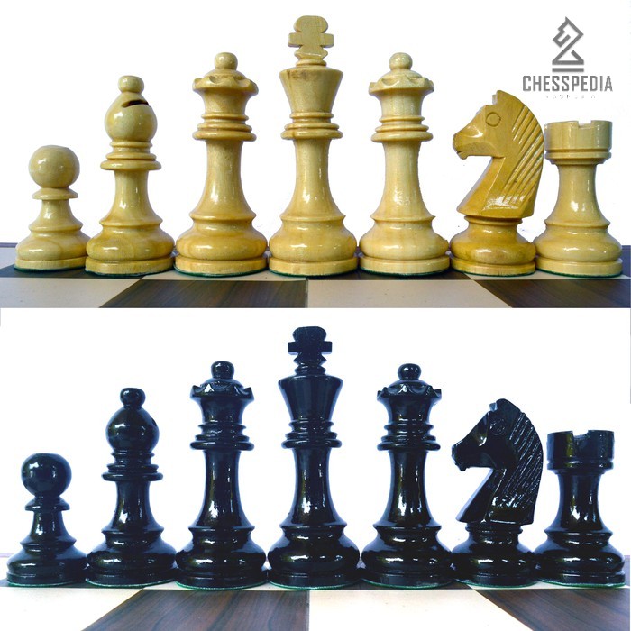 Chesspedia Bidak Catur Kayu Model DGT Standar Internasional