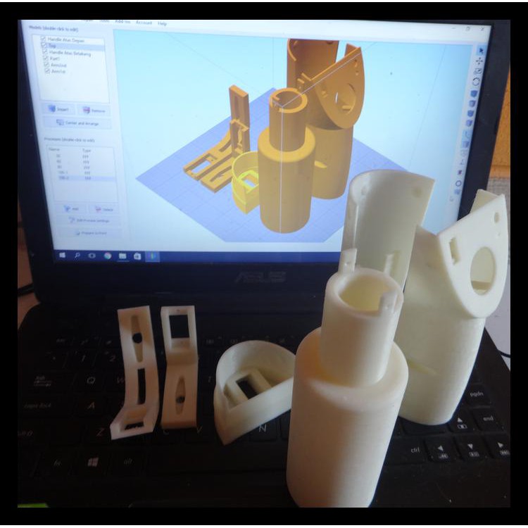 Jasa 3D Print Material Abs Best Seller 