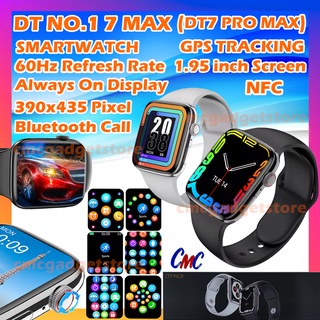 DT No. 1 7 Max Smartwatch DT7 Pro Max No 1 GPS 1.95 inch Display 60Hz Refresh Rate