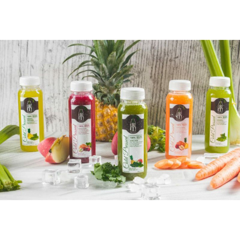 

Cold Pressed Juice/ Jus Detox