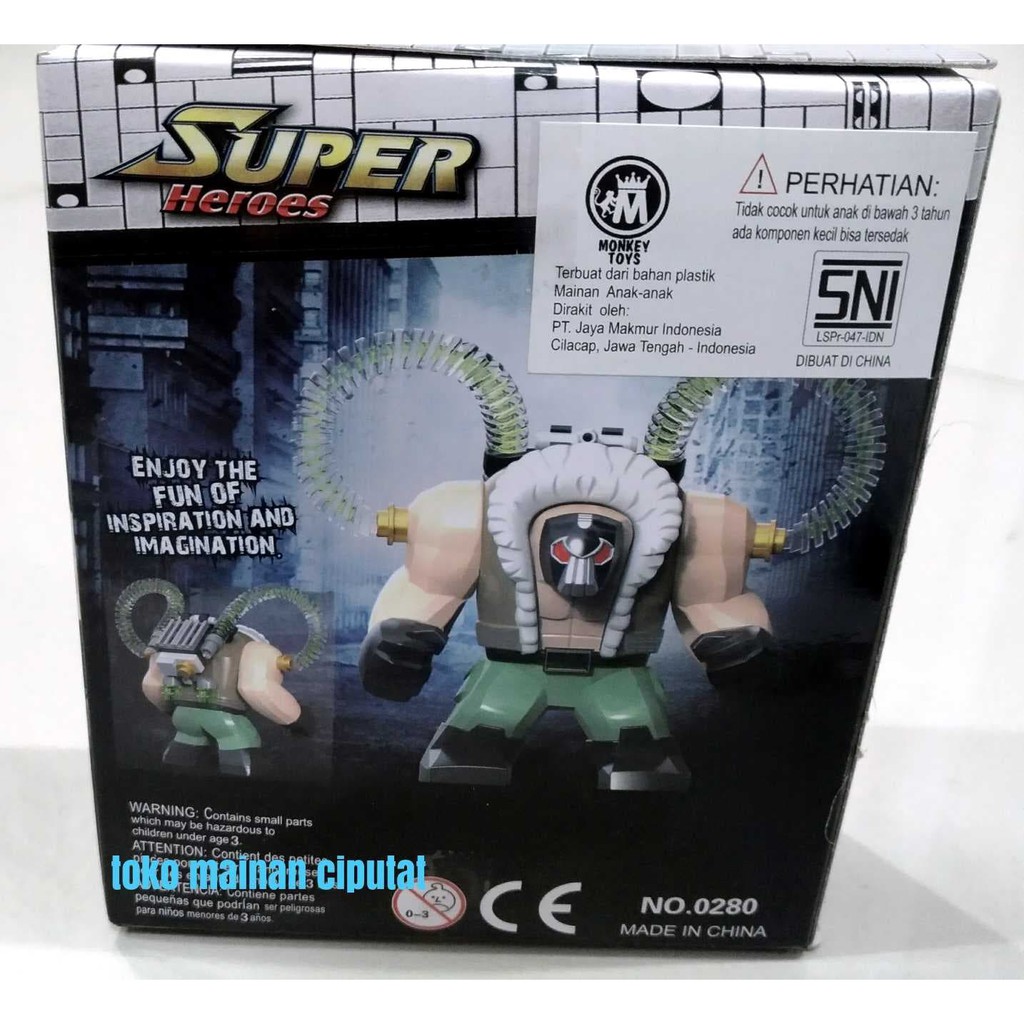 GRATIS Bane Decool 0280 big figure character