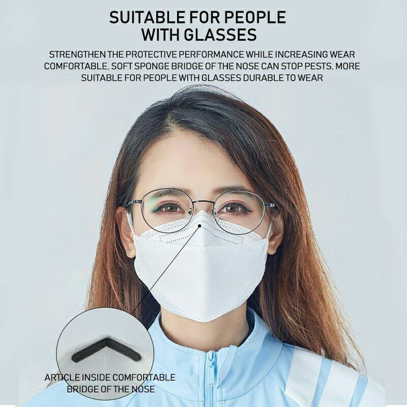 MASKER KF94 Disposable mask MASKER KOREA 4PLY Earloop ISI 10pcs sertifikat CE BNPB