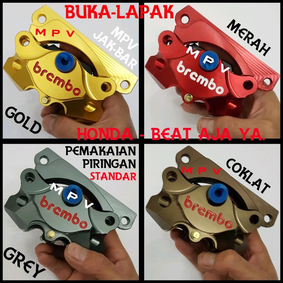 Terlaris Kaliper Brembo Plus Breket Beat-Scoopy-Vario 110