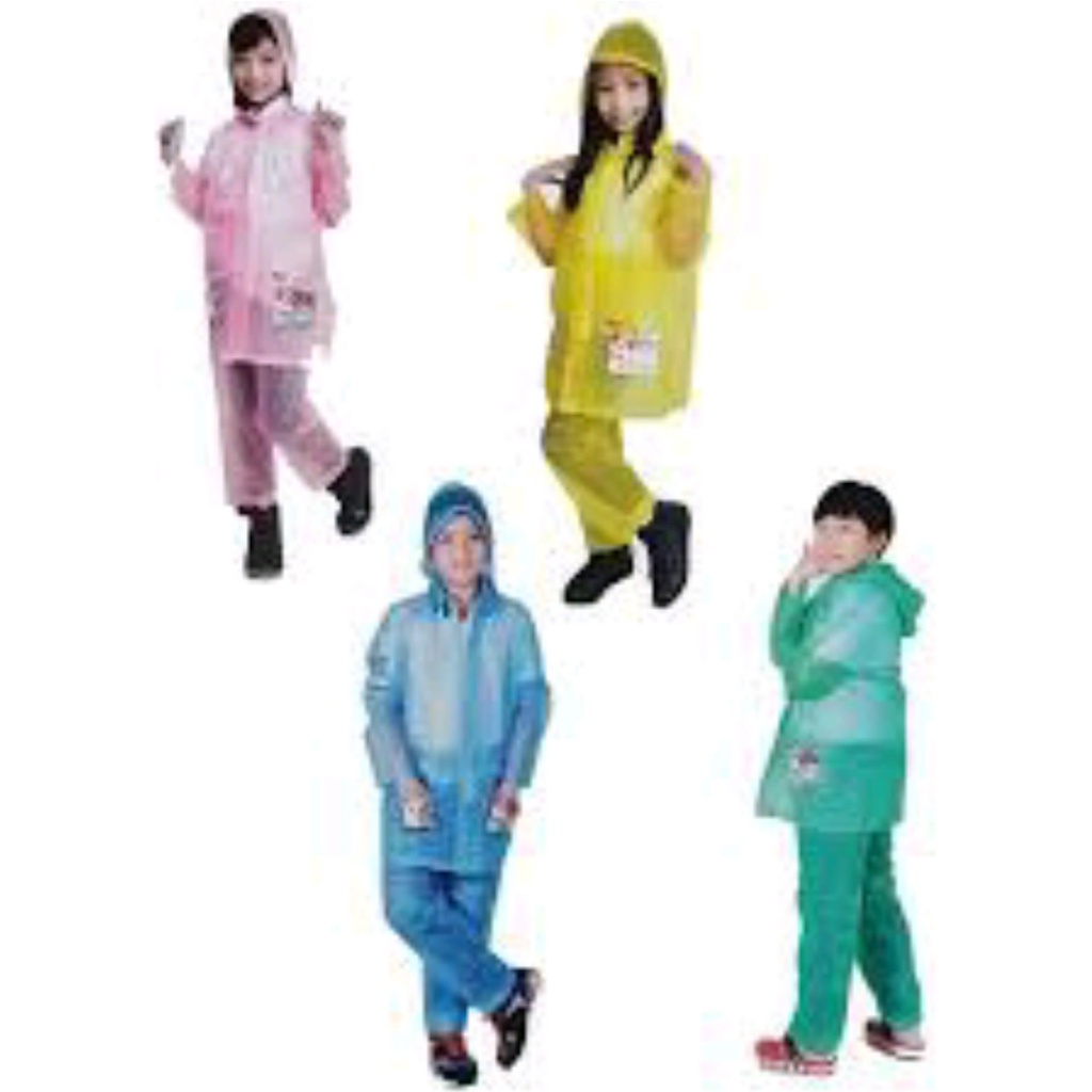 Jas Hujan Anak/Jas Hujan Setelan Anak/Mantel Elmondo 602