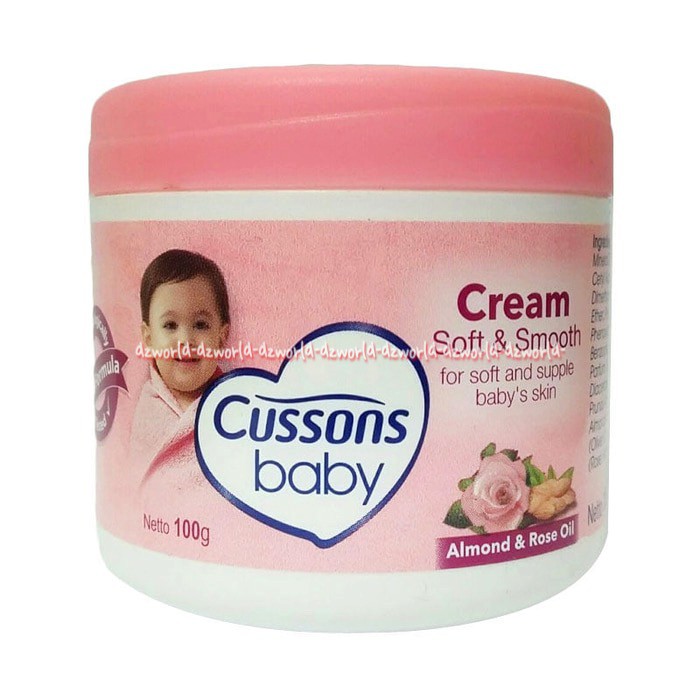 Cussons Baby Cream Mild &amp;  Gantle Soft &amp; Smooth Krim Bayi 100gr