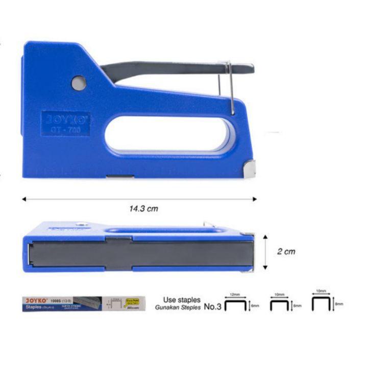 

Baru Gun Tacker/Guntacker/Staples Stapler Tembak JOYKO GT-700, qlt...