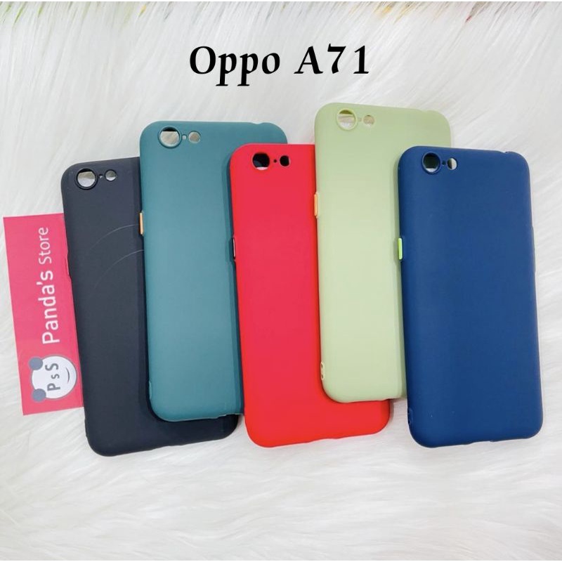 Case Oppo A71 Babycase + Pelindung Kamera, Makaron Full Color (PsS)