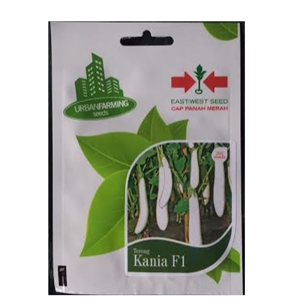 COD Cap Panah Merah / Benih Terong Putih KANIA 200 butir