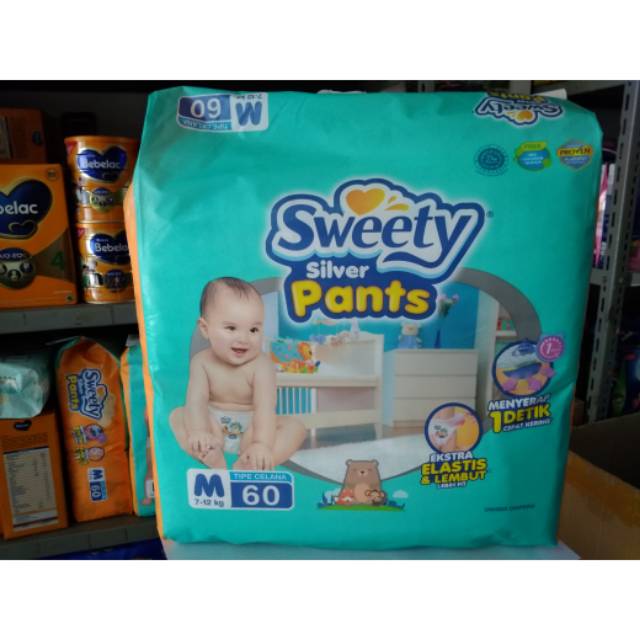 Sweety Silver Pants S 66