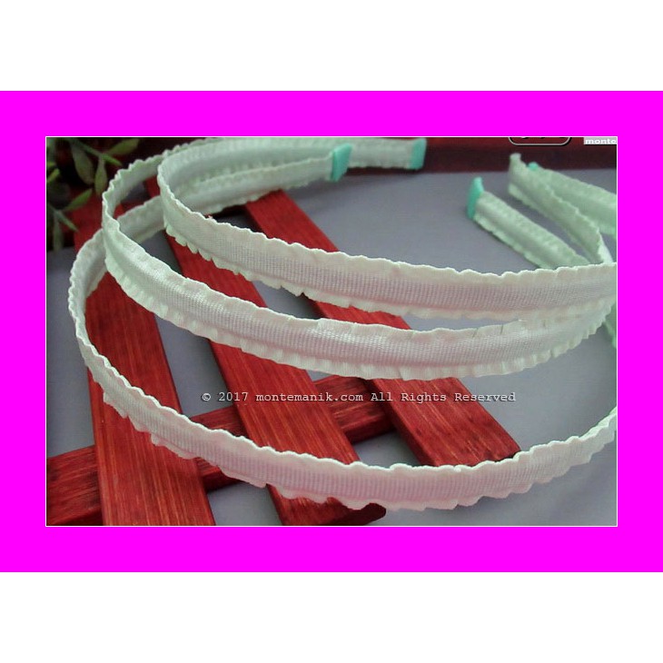 

Bando Besi Lapis Pita Grosgrain Hijau Mint (BND-020) WPC Craft