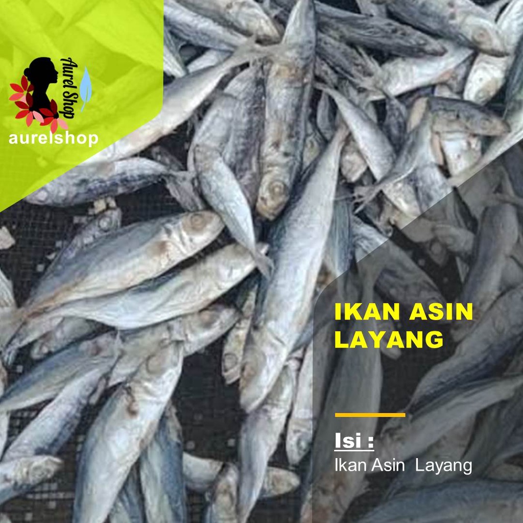 

250 gram Ikan Asin Layang