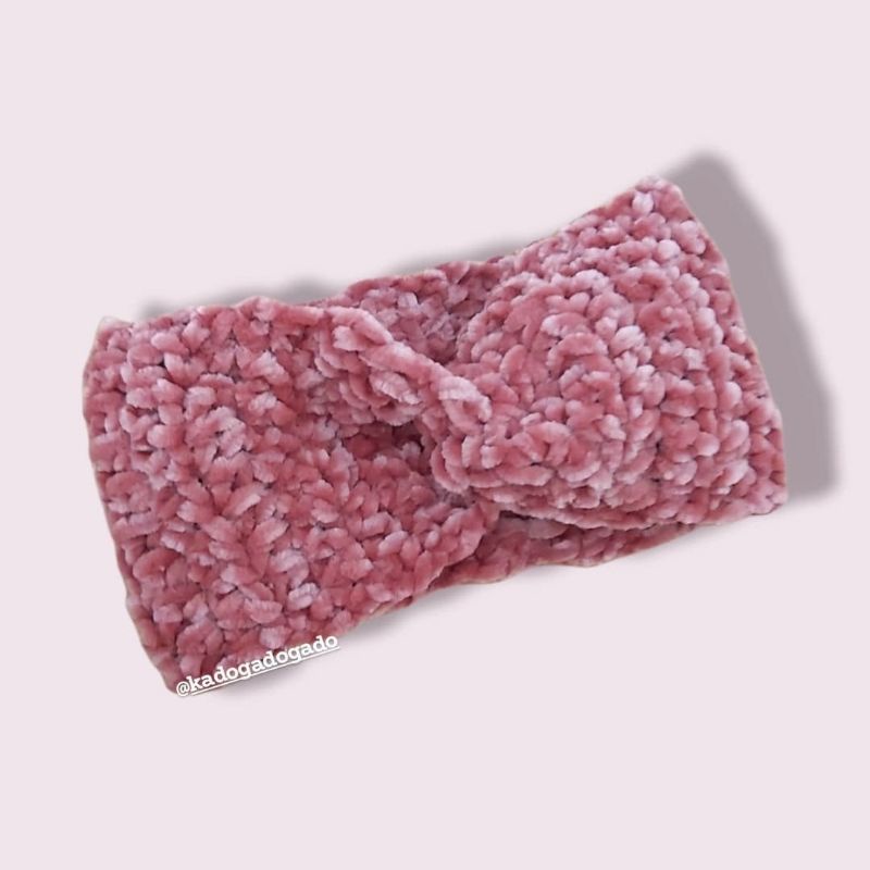 Headband Bando Rajut Bayi Anak Dewasa Headband ala Korea