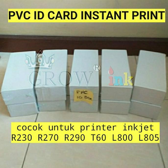 

PVC ID CARD inkjet instan print. Cocok untuk T60 L800 L805 R230.Glossy