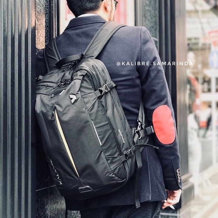 TAS RANSEL MULTIFUNGSI KALIBRE BACKPACK EXPLODER 20L BLACK