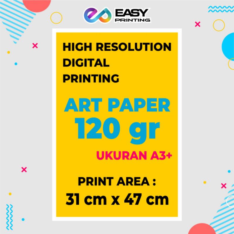 

PROMO MURAH CETAK ART PAPER 120gr A3+