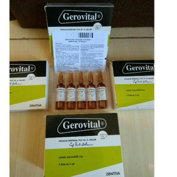 Laku Keras Gerovital ori box hijau kehitaman