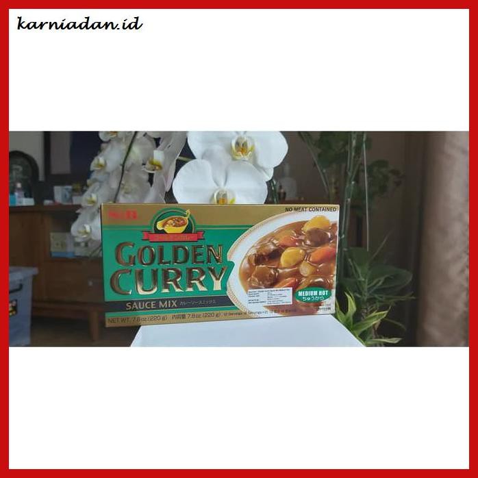 

gnidderdsaus- s&b golden curry 220 gr - medium hot -asliiiiii.
