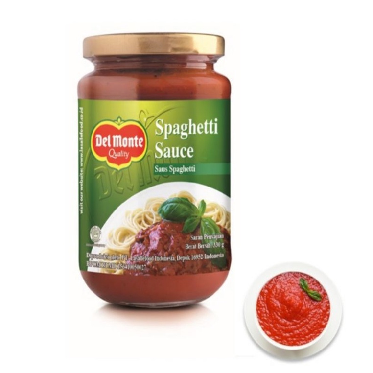 

Delmonte Sauce Spaghetti 330 gram