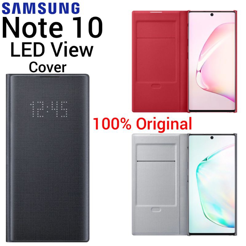 Samsung Note 10 ORIGINAL LED View Flip Case Cover Kesing Casing
