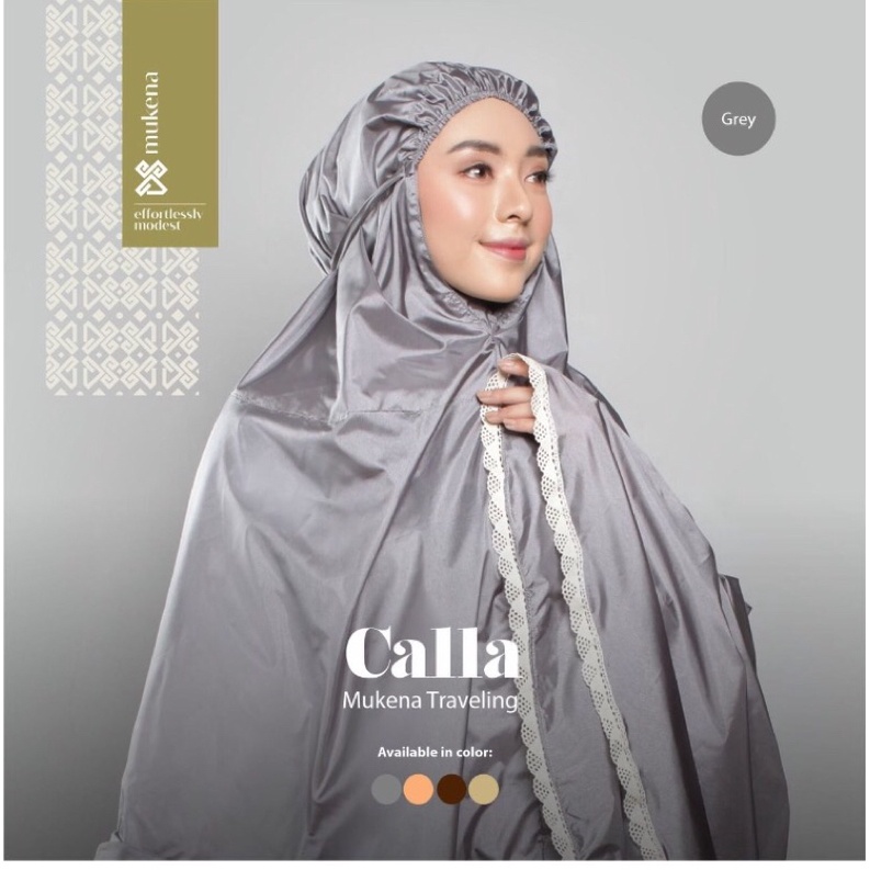 MUKENA TRAVEL SEMI WATERPROOF/MUKENA TRAVELING/MUKENA TRAVEL MINI/MUKENA KARITA/MUKENA MINI Dewasa/M