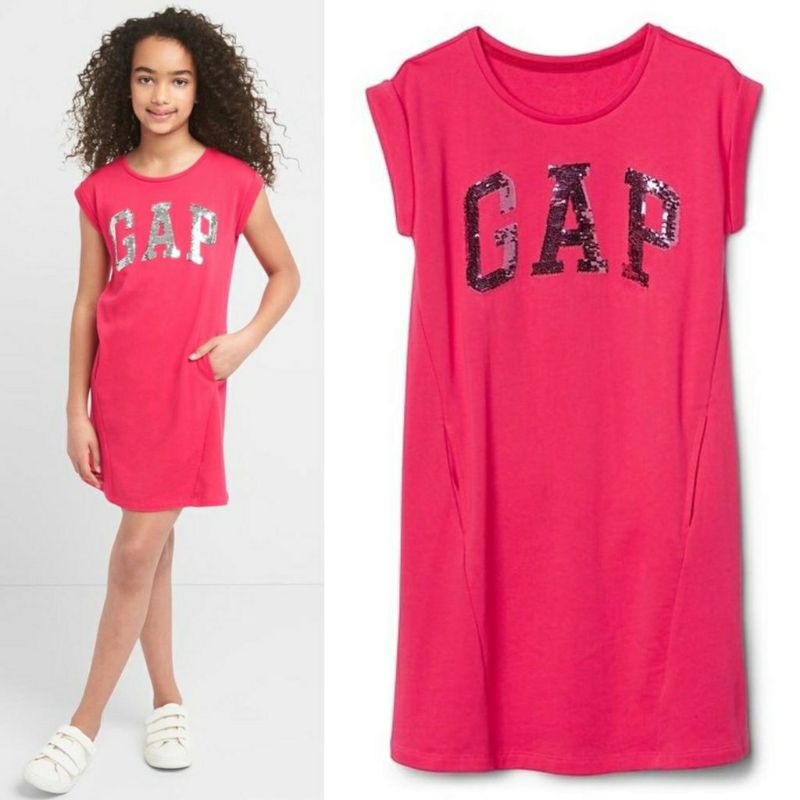 Dress Gap Kids flip sequin